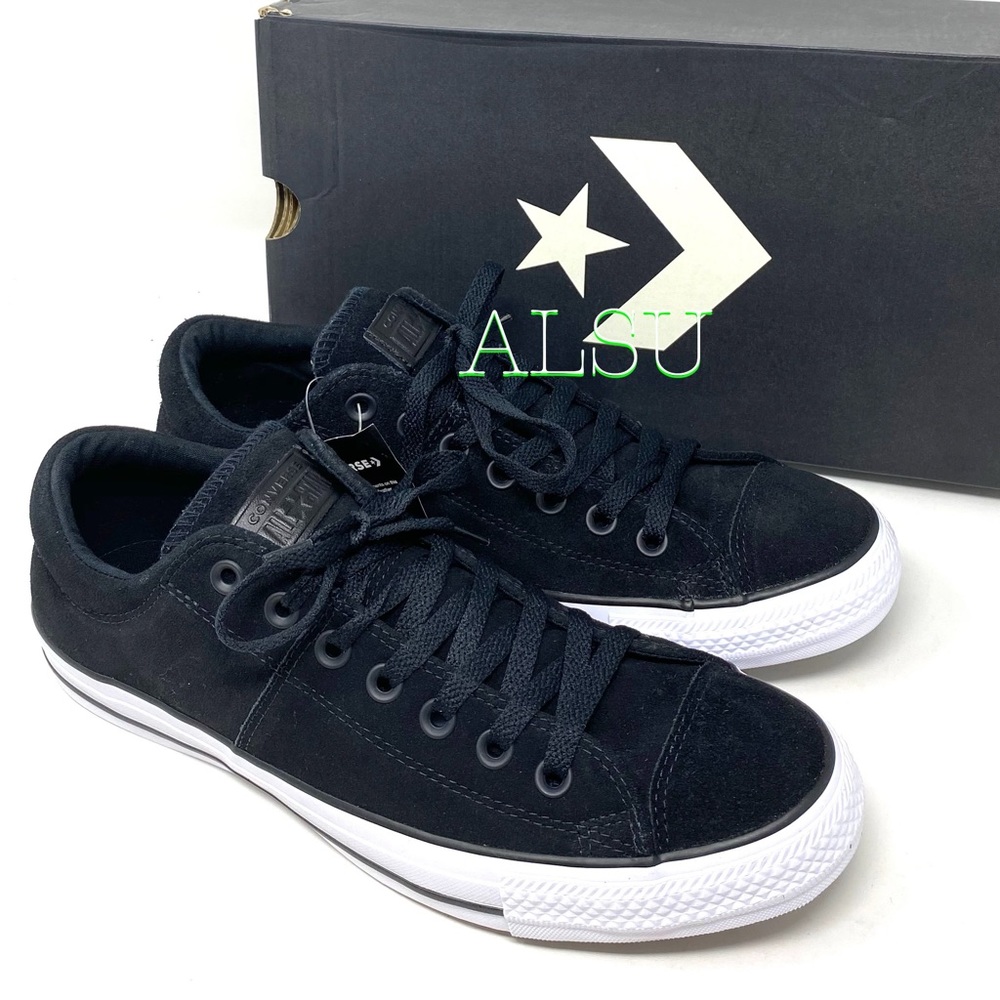 Converse Ctas Madison Suede Low Top Black Men’s - Picture 7 of 11